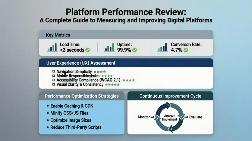 platform performance review a complete guide to measuring and improving digital platforms