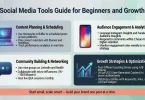 social media tools guide for beginners and growth