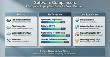 software comparison a complete step-by-step guide for smart decisions